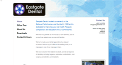 Desktop Screenshot of eastgatedental.com